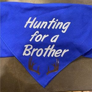 Baby announcement bandannas